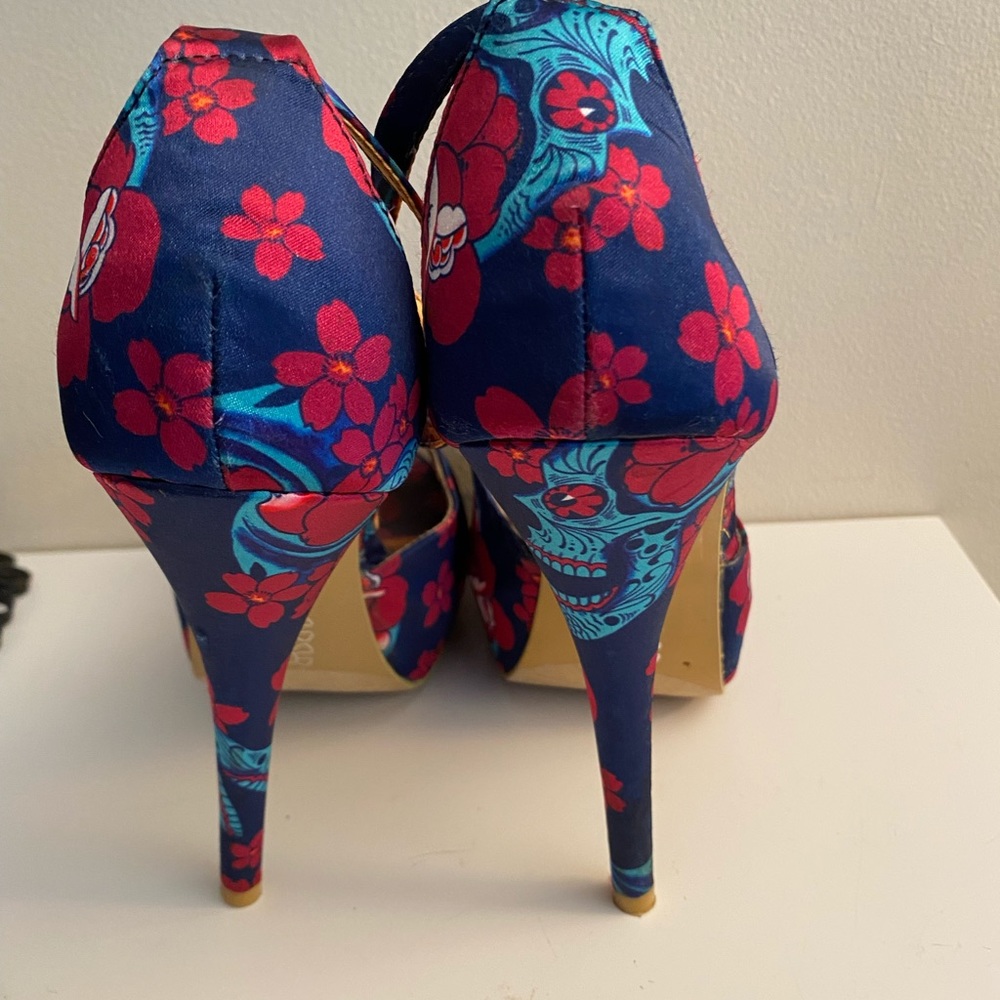 Iron Fist Skull & Flowers heels - Picture 10 of 16